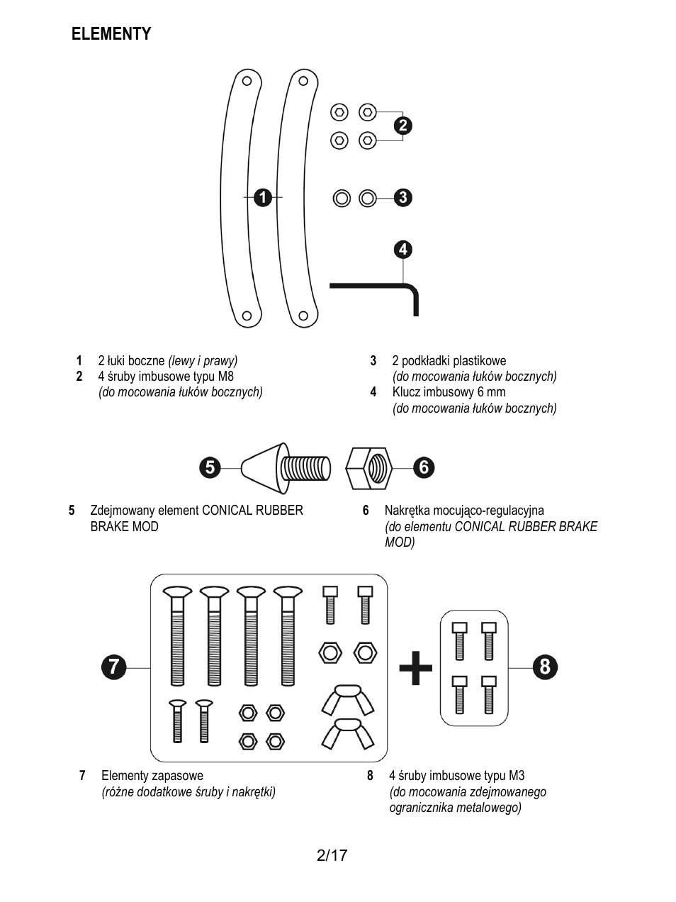 Elementy | Thrustmaster T3PA-PRO Add-On User Manual | Page 173 / 205