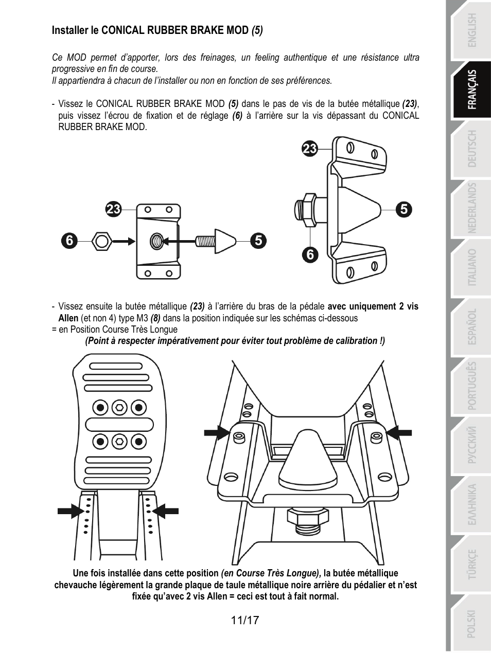 Thrustmaster T3PA-PRO Add-On User Manual | Page 29 / 205