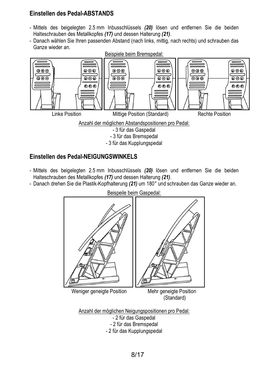 Thrustmaster T3PA-PRO Add-On User Manual | Page 43 / 205