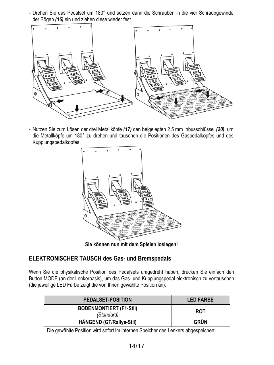 Thrustmaster T3PA-PRO Add-On User Manual | Page 49 / 205