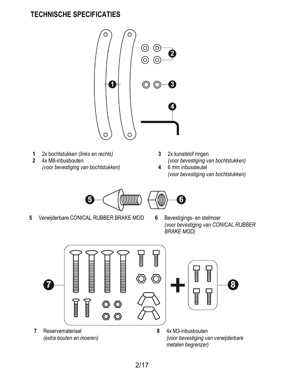 Technische specificaties | Thrustmaster T3PA-PRO Add-On User Manual | Page 54 / 205