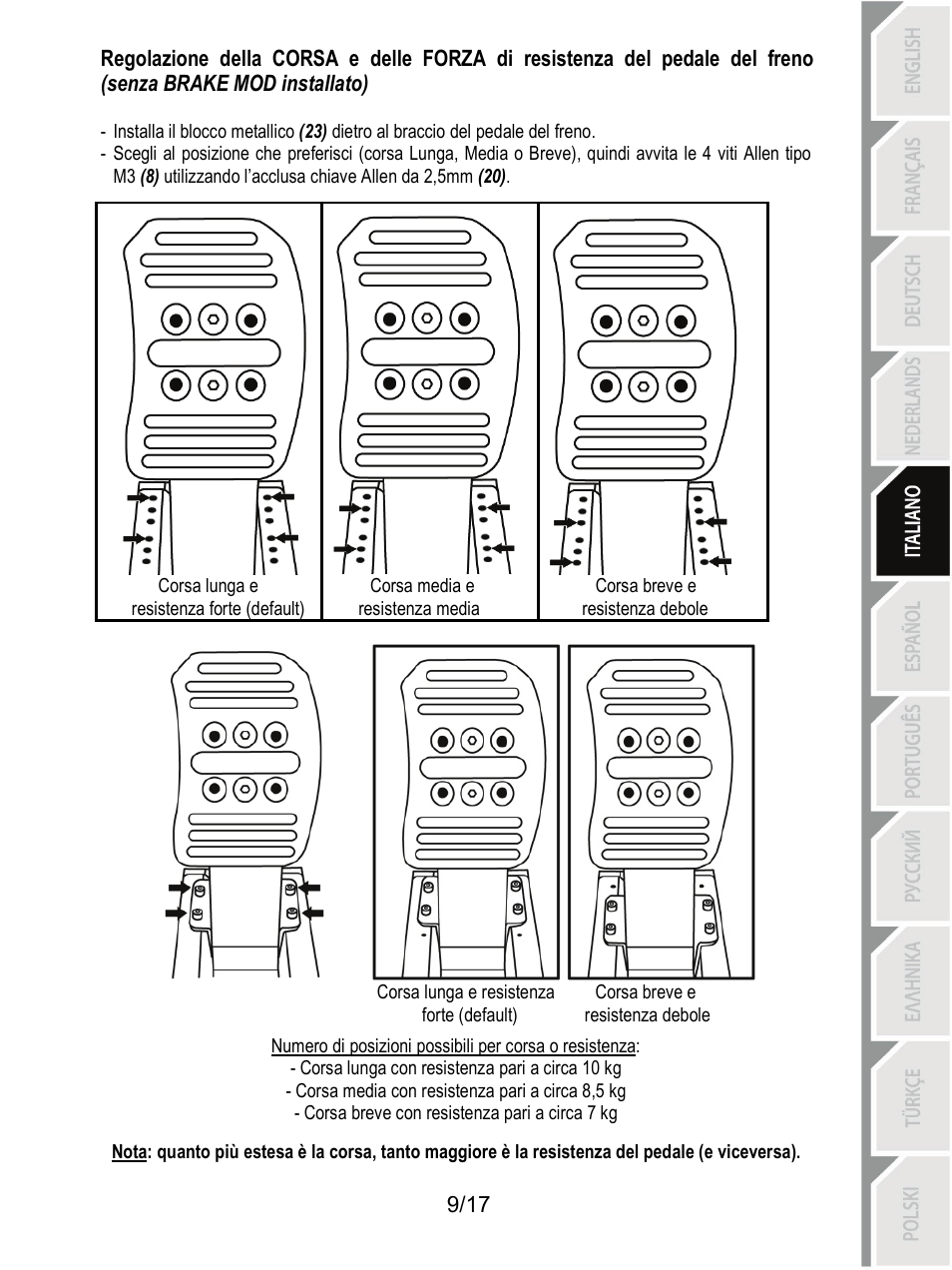 Thrustmaster T3PA-PRO Add-On User Manual | Page 78 / 205