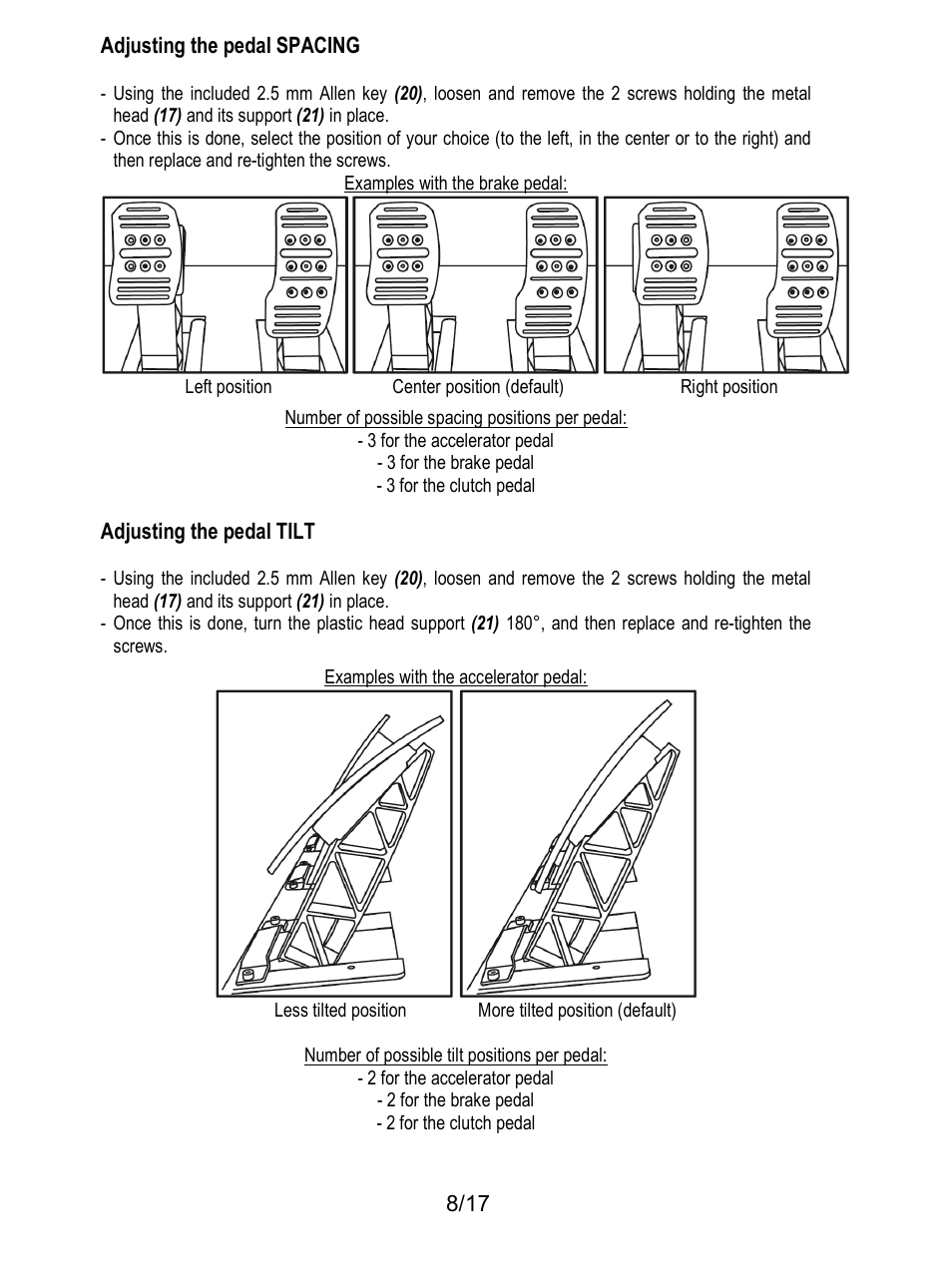 Thrustmaster T3PA-PRO Add-On User Manual | Page 9 / 205