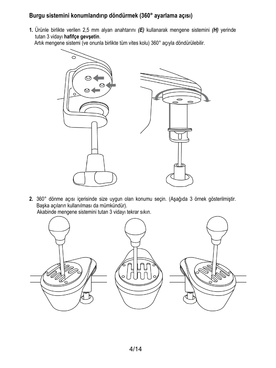 Thrustmaster TH8 RS Shifter User Manual | Page 131 / 170