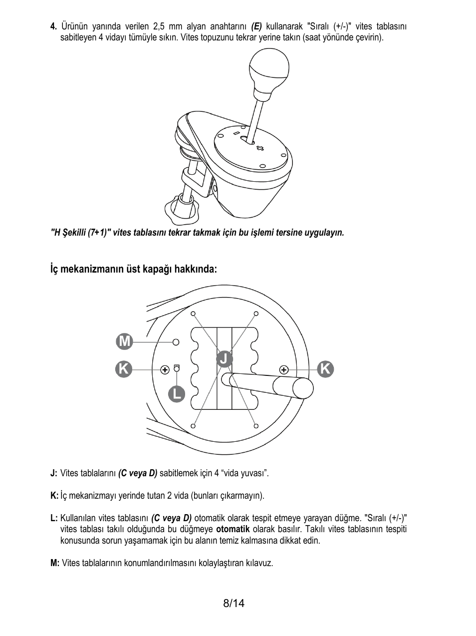 Thrustmaster TH8 RS Shifter User Manual | Page 135 / 170