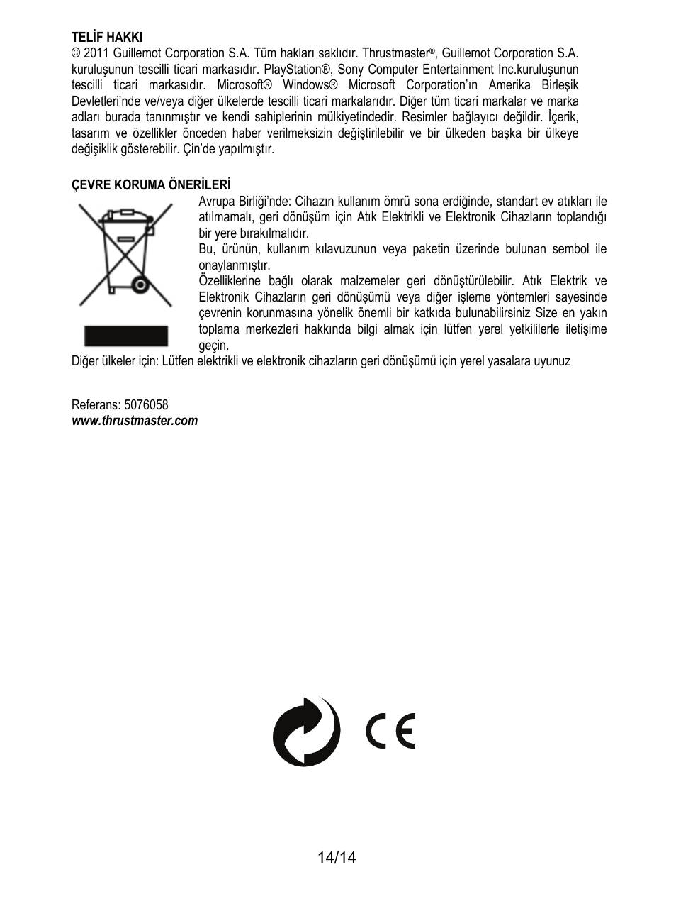 Thrustmaster TH8 RS Shifter User Manual | Page 141 / 170