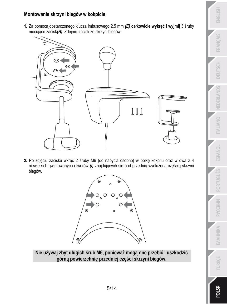 Thrustmaster TH8 RS Shifter User Manual | Page 146 / 170