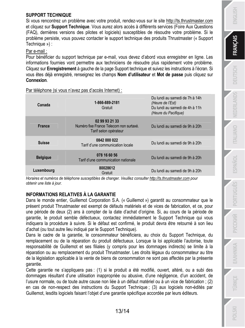 Thrustmaster TH8 RS Shifter User Manual | Page 28 / 170