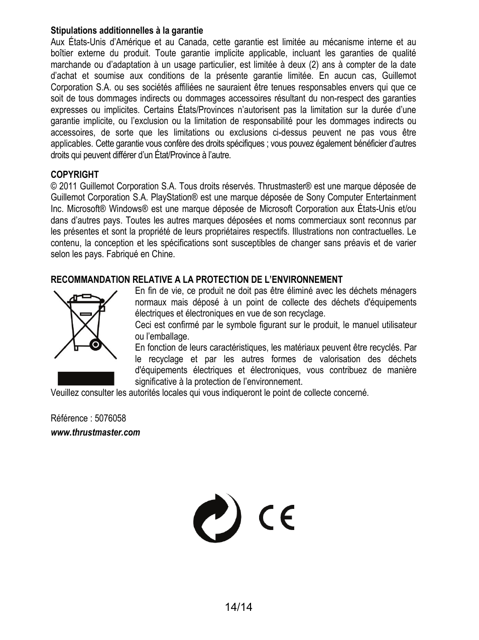 Thrustmaster TH8 RS Shifter User Manual | Page 29 / 170