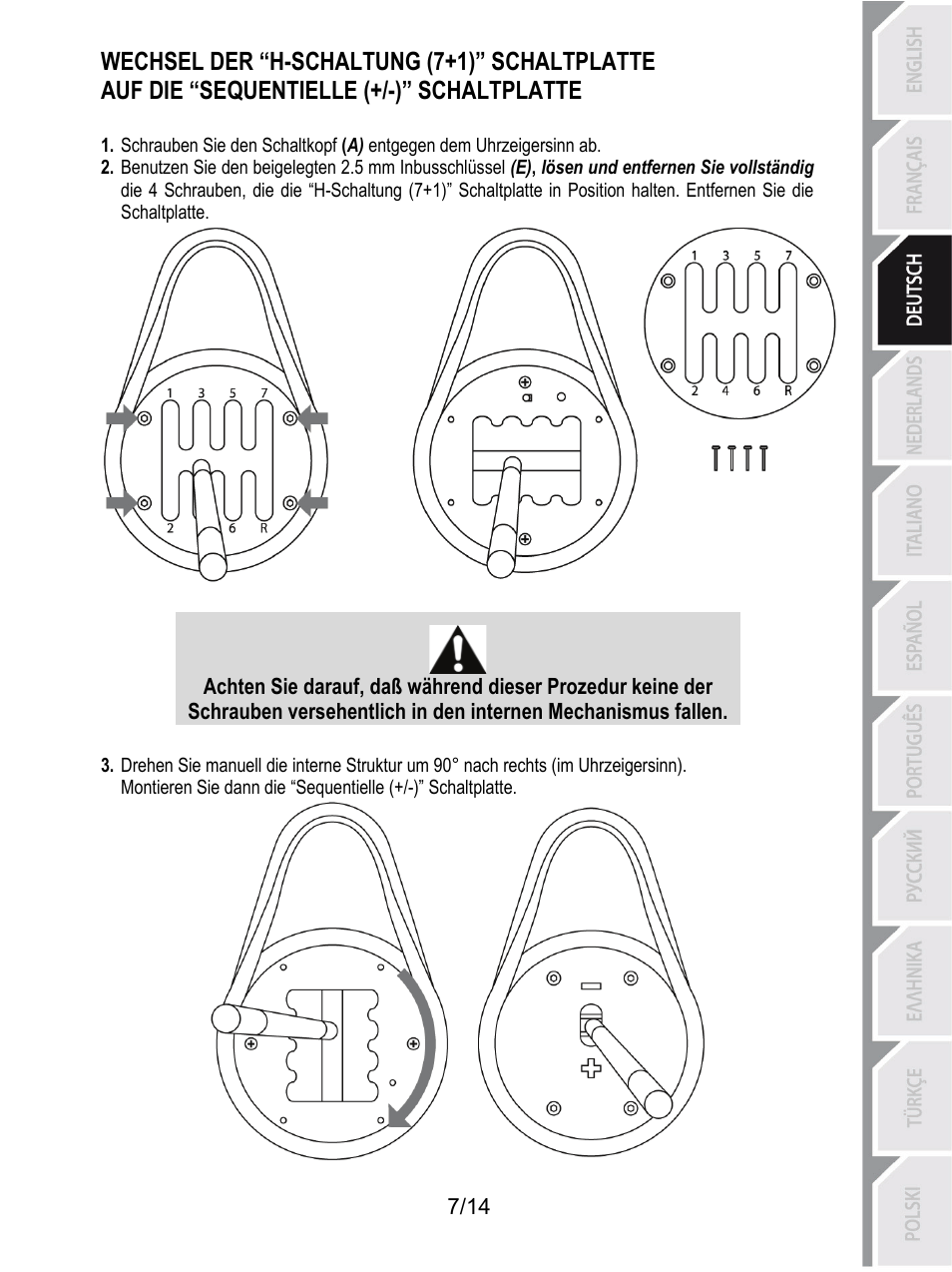 Thrustmaster TH8 RS Shifter User Manual | Page 36 / 170