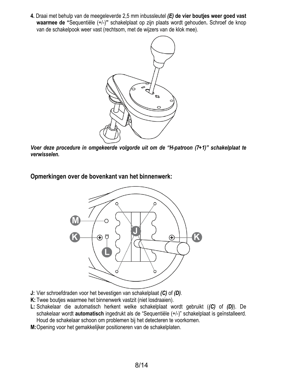 Thrustmaster TH8 RS Shifter User Manual | Page 51 / 170