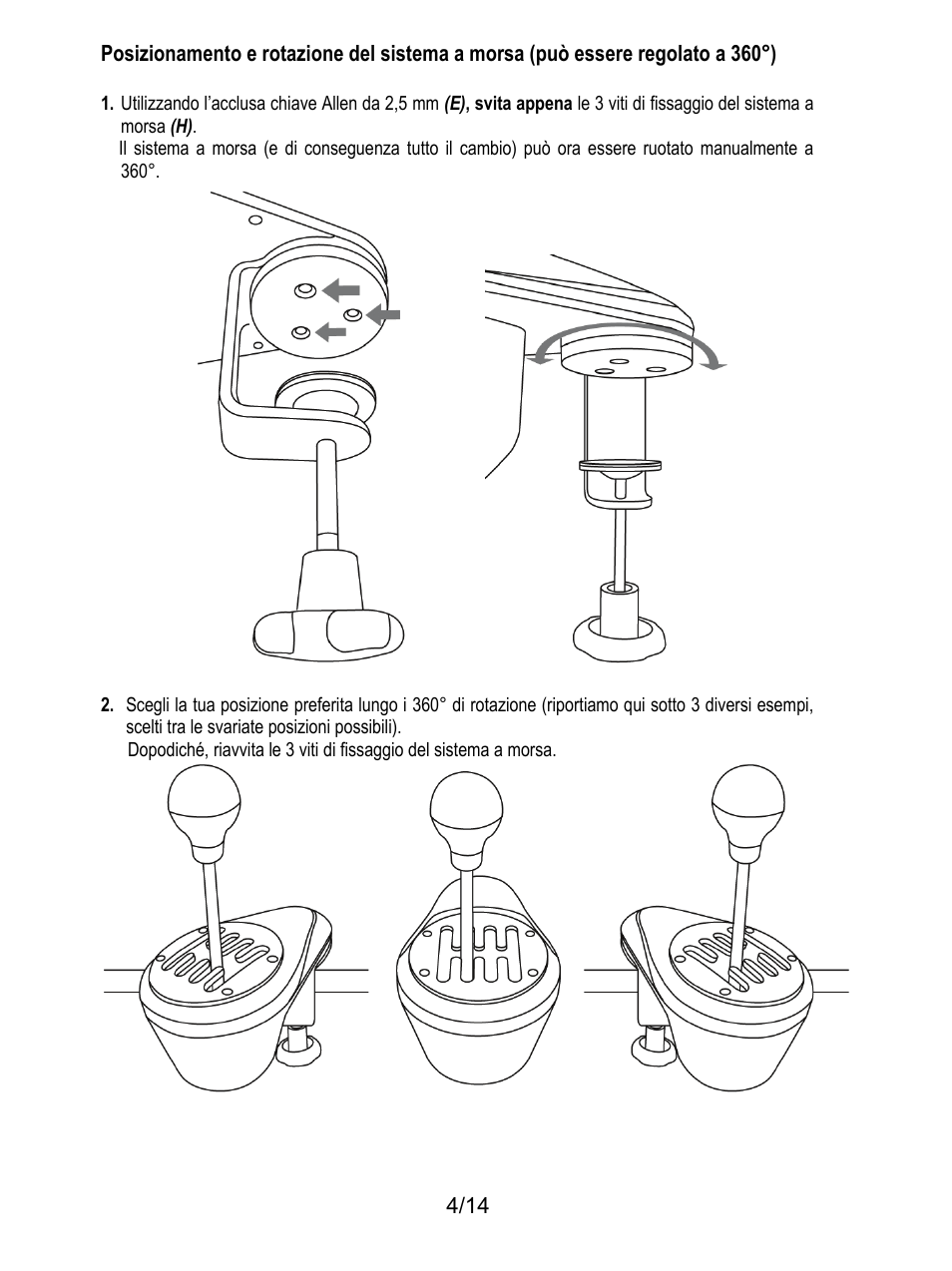 Thrustmaster TH8 RS Shifter User Manual | Page 61 / 170