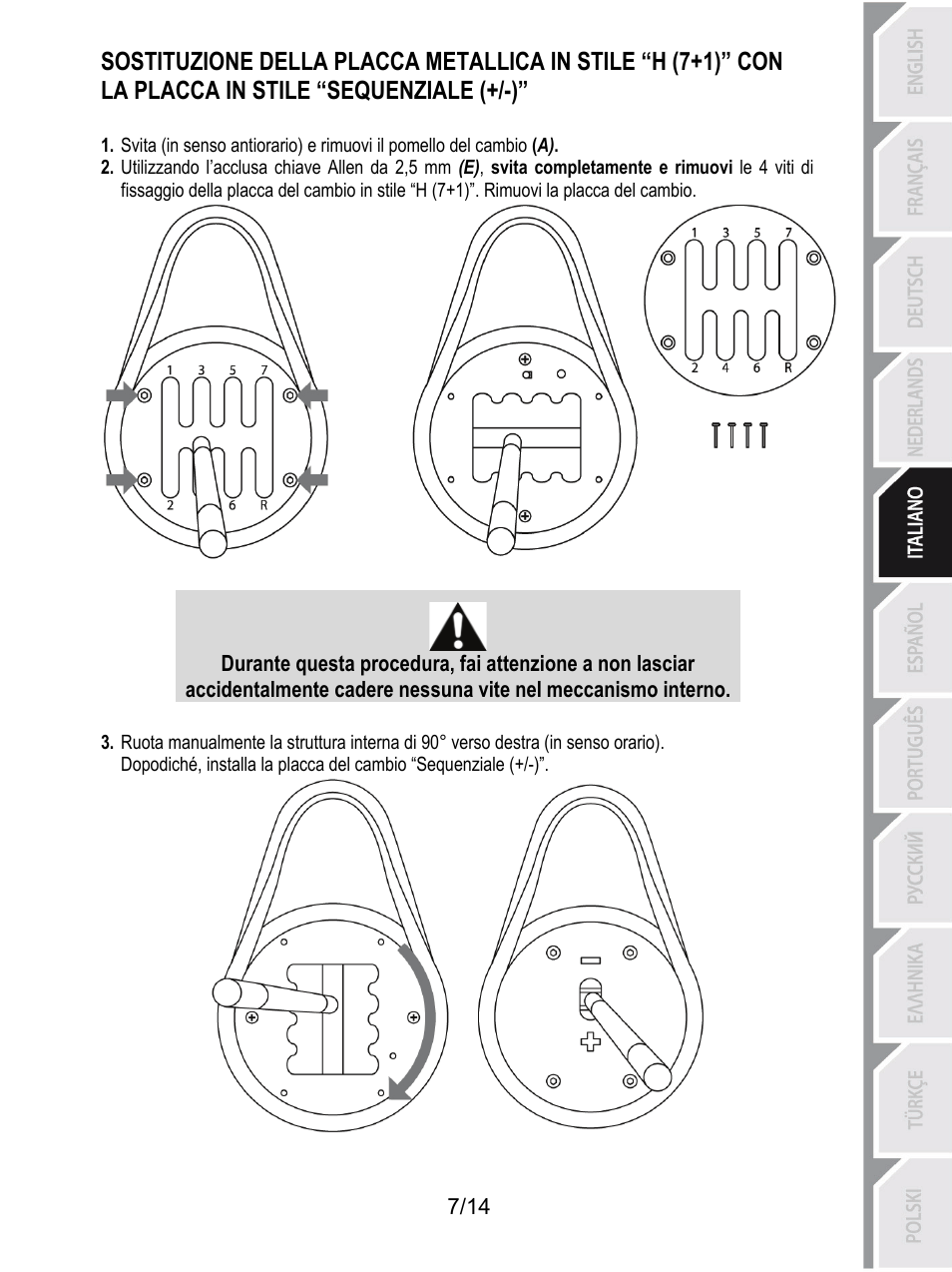 Thrustmaster TH8 RS Shifter User Manual | Page 64 / 170