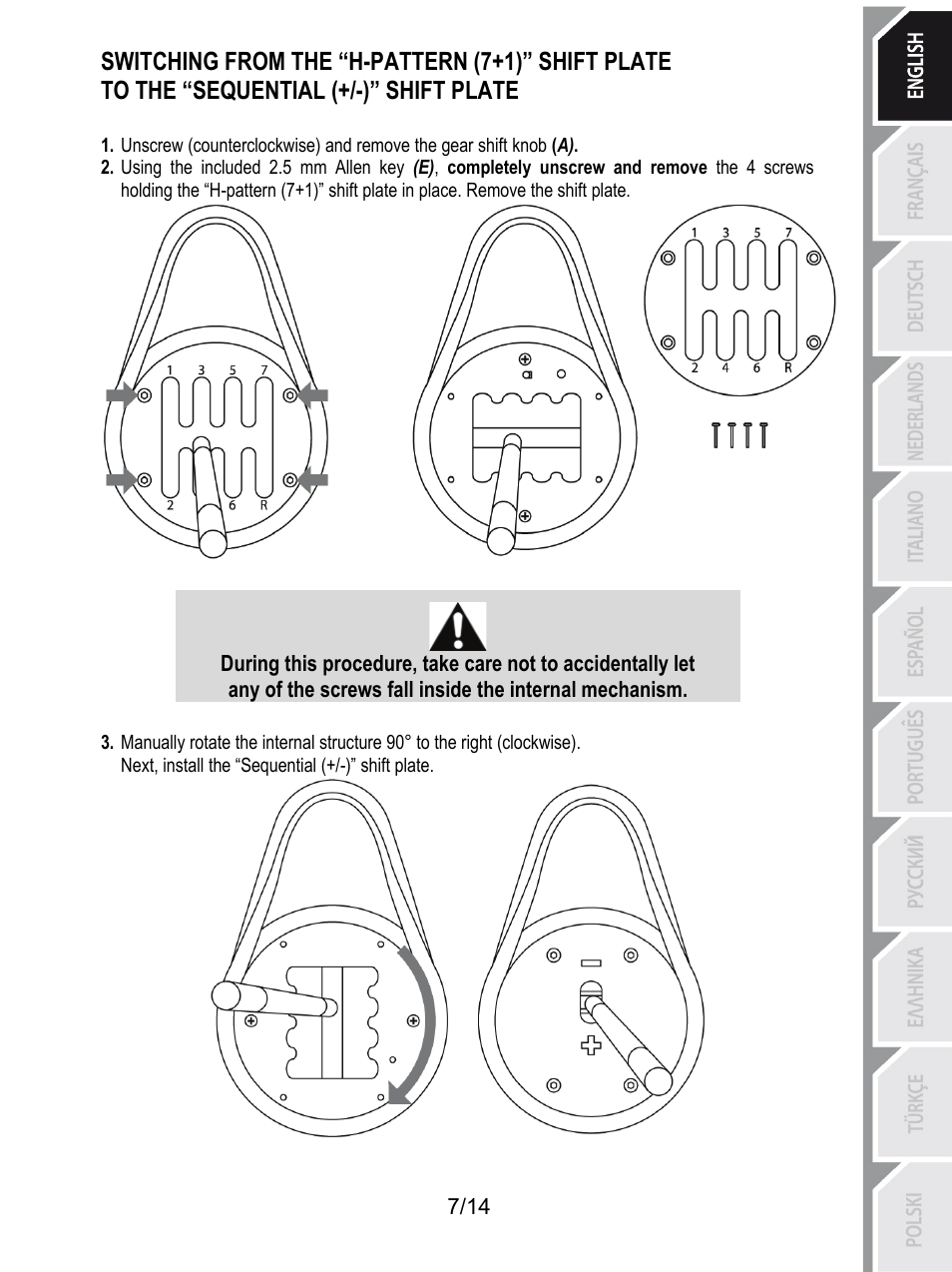 Thrustmaster TH8 RS Shifter User Manual | Page 8 / 170