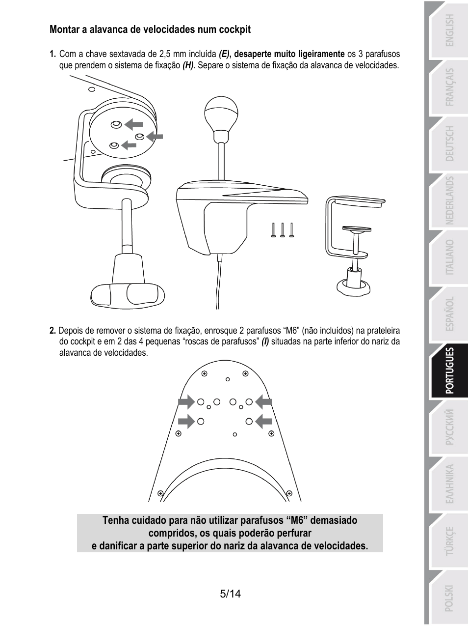 Thrustmaster TH8 RS Shifter User Manual | Page 90 / 170