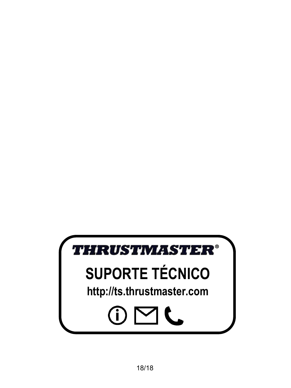 Suporte técnico | Thrustmaster TH8A Shifter User Manual | Page 127 / 217