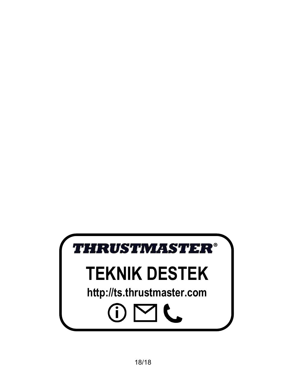 Teknik destek | Thrustmaster TH8A Shifter User Manual | Page 181 / 217