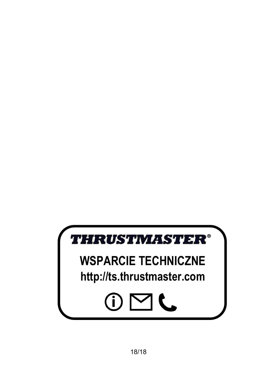 Wsparcie techniczne | Thrustmaster TH8A Shifter User Manual | Page 199 / 217