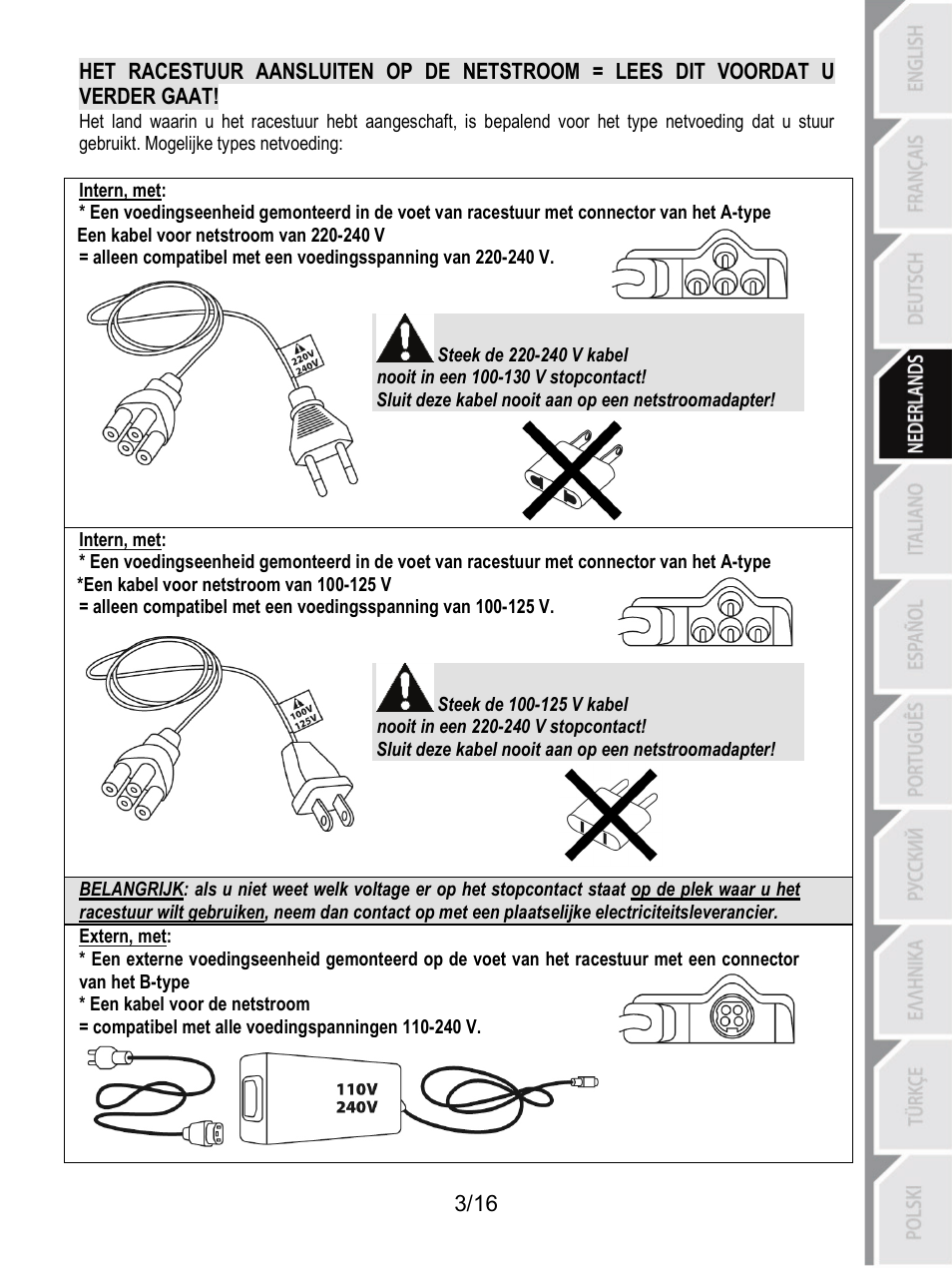 Thrustmaster TX Racing Wheel User Manual | Page 52 / 209