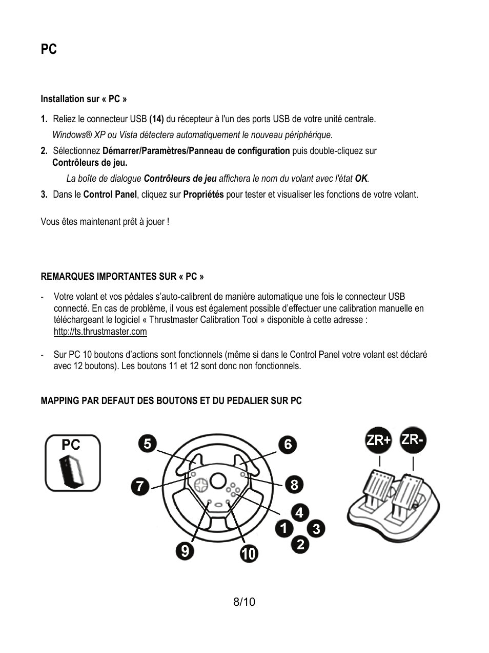 Thrustmaster Universal Challenge 5-in-1 User Manual | Page 19 / 82