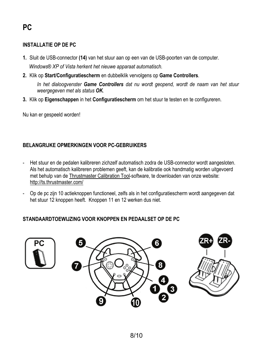 Thrustmaster Universal Challenge 5-in-1 User Manual | Page 39 / 82