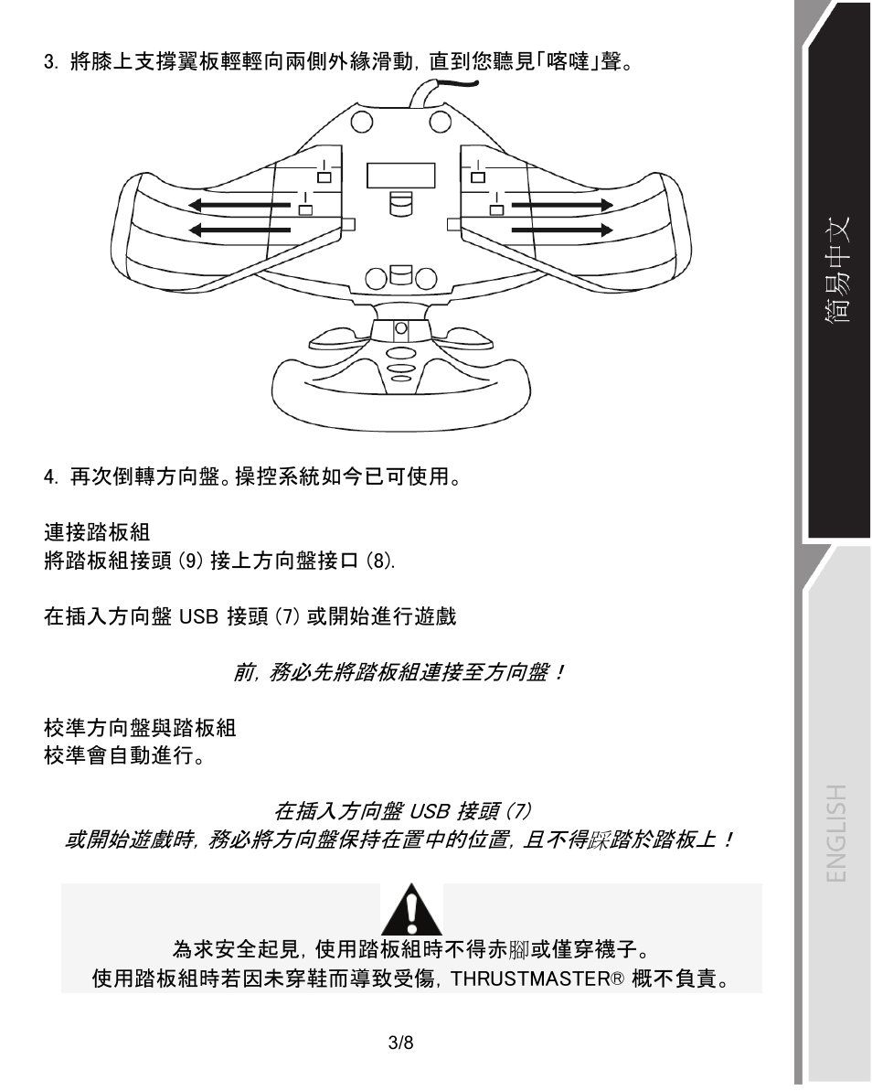 Thrustmaster T60 Racing Wheel User Manual | Page 4 / 17
