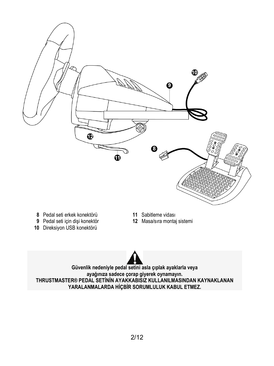 Thrustmaster T80 Racing Wheel User Manual | Page 111 / 269