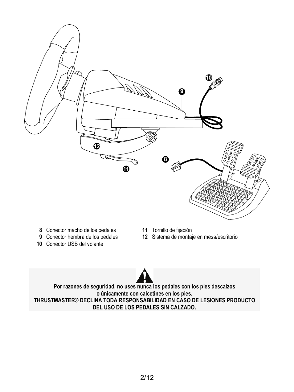 Thrustmaster T80 Racing Wheel User Manual | Page 171 / 269