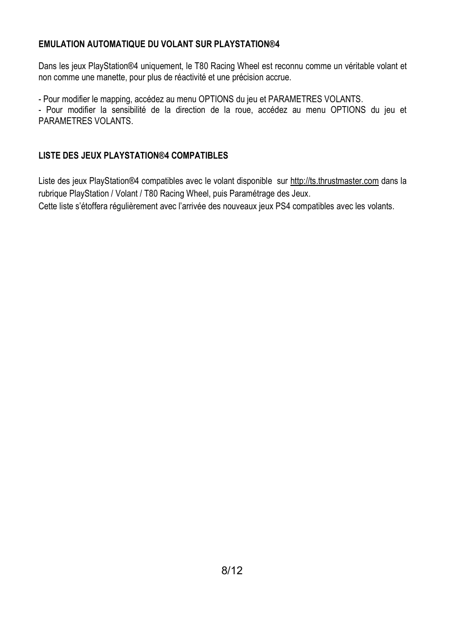 Thrustmaster T80 Racing Wheel User Manual | Page 21 / 269