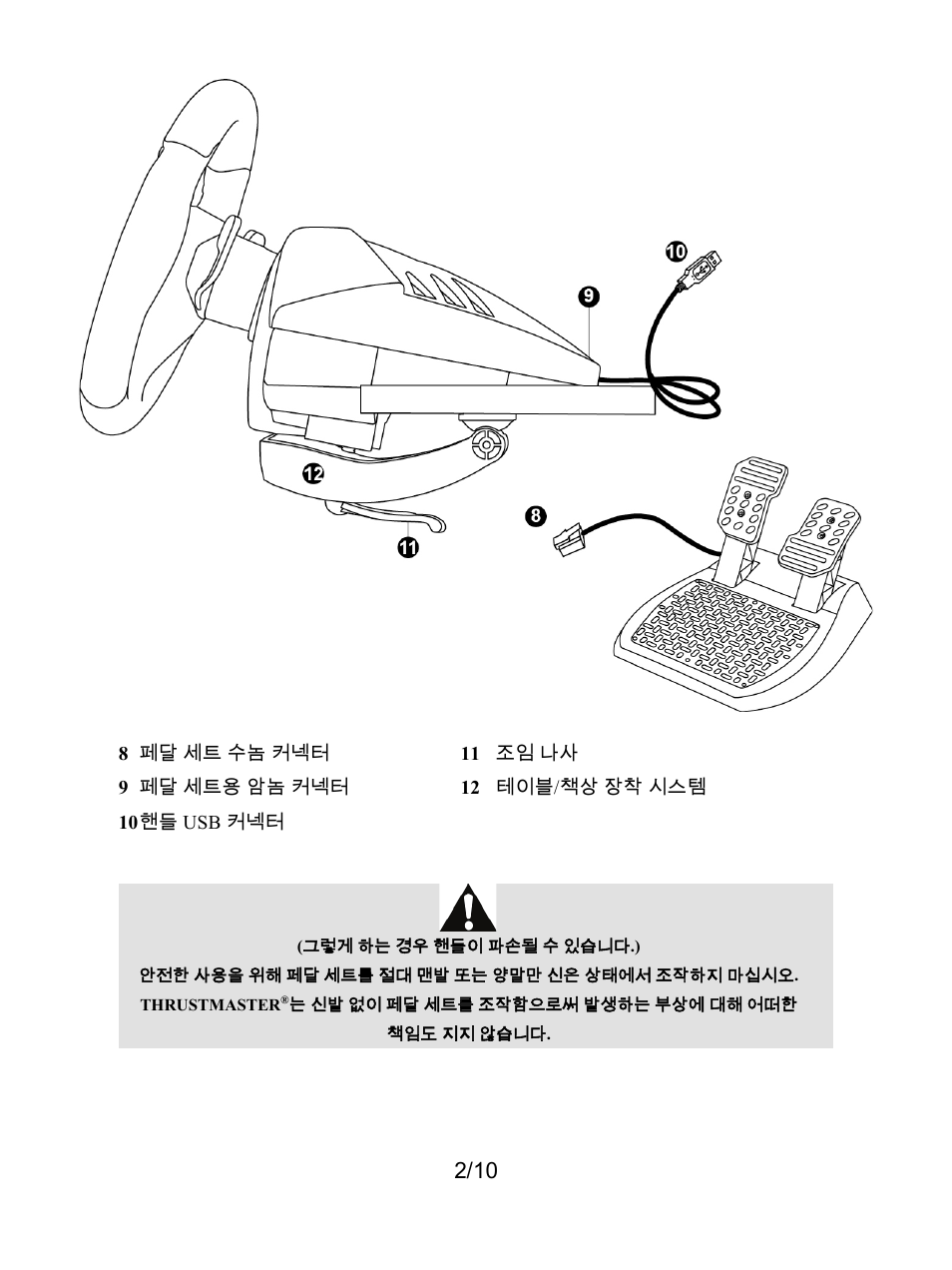 Thrustmaster T80 Racing Wheel User Manual | Page 231 / 269