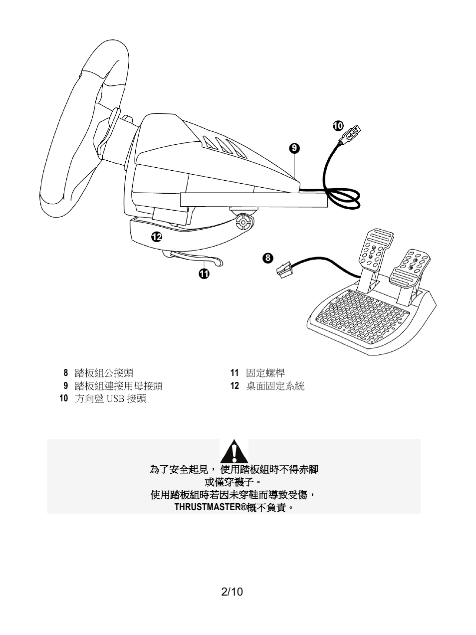 Thrustmaster T80 Racing Wheel User Manual | Page 251 / 269
