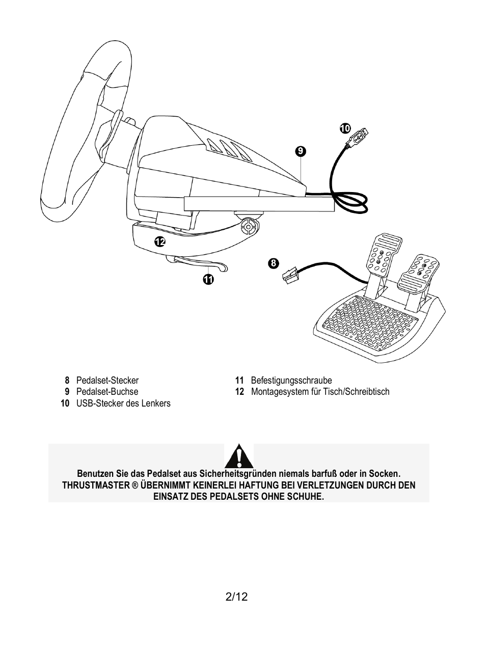Thrustmaster T80 Racing Wheel User Manual | Page 27 / 269