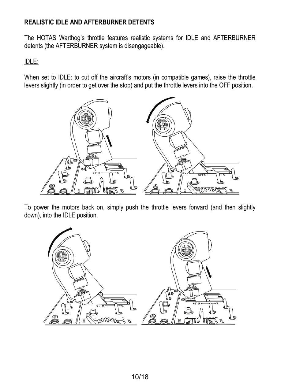 Thrustmaster HOTAS Warthog User Manual | Page 11 / 145