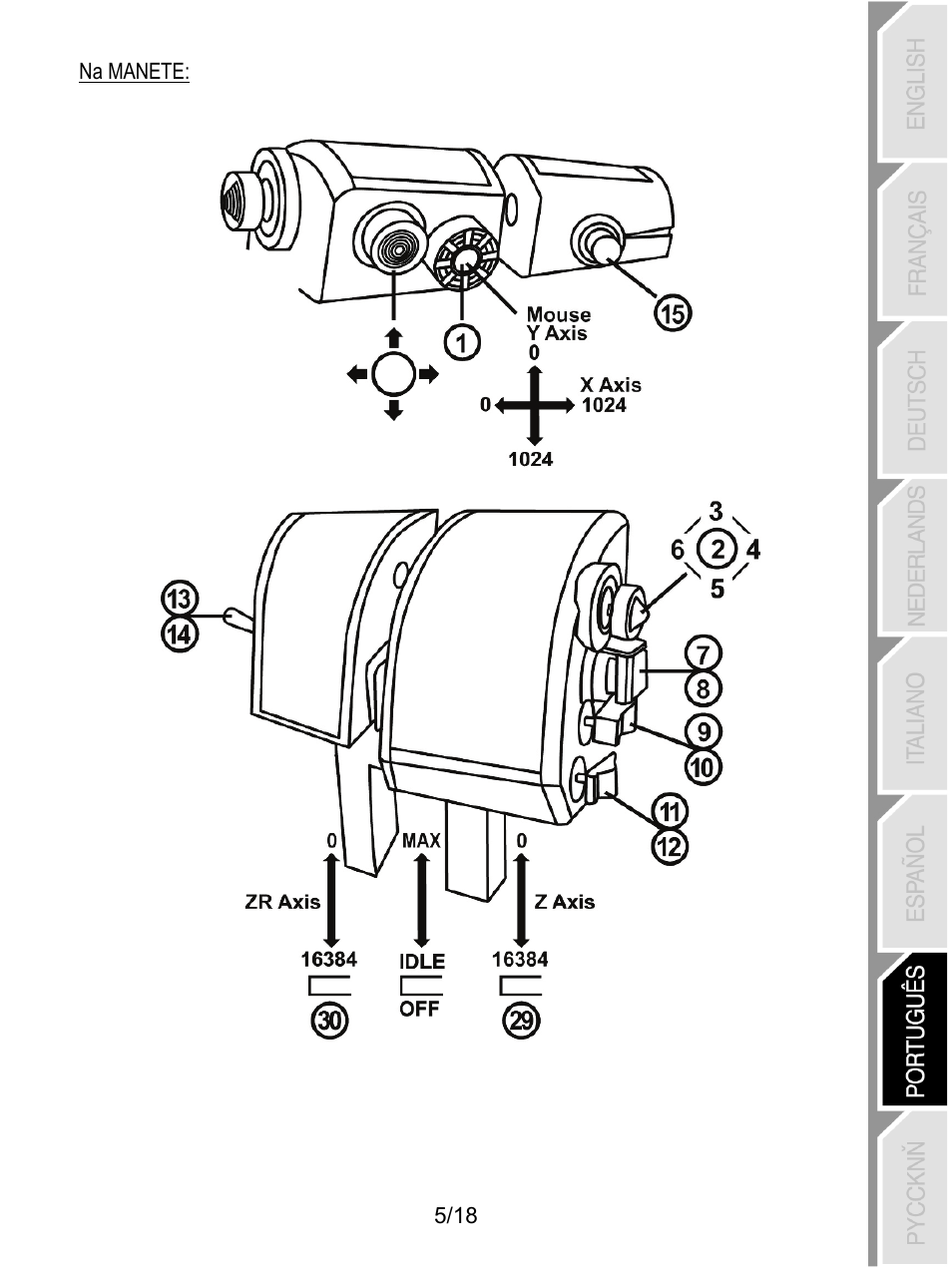 Thrustmaster HOTAS Warthog User Manual | Page 114 / 145