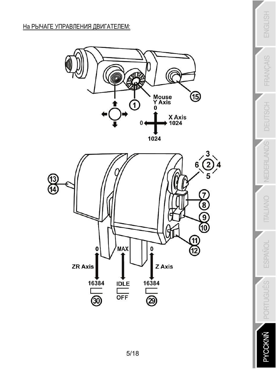 Thrustmaster HOTAS Warthog User Manual | Page 132 / 145