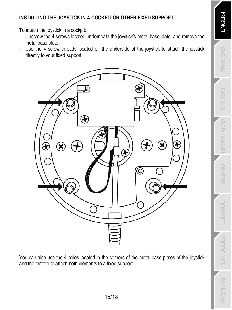 Thrustmaster HOTAS Warthog User Manual | Page 16 / 145