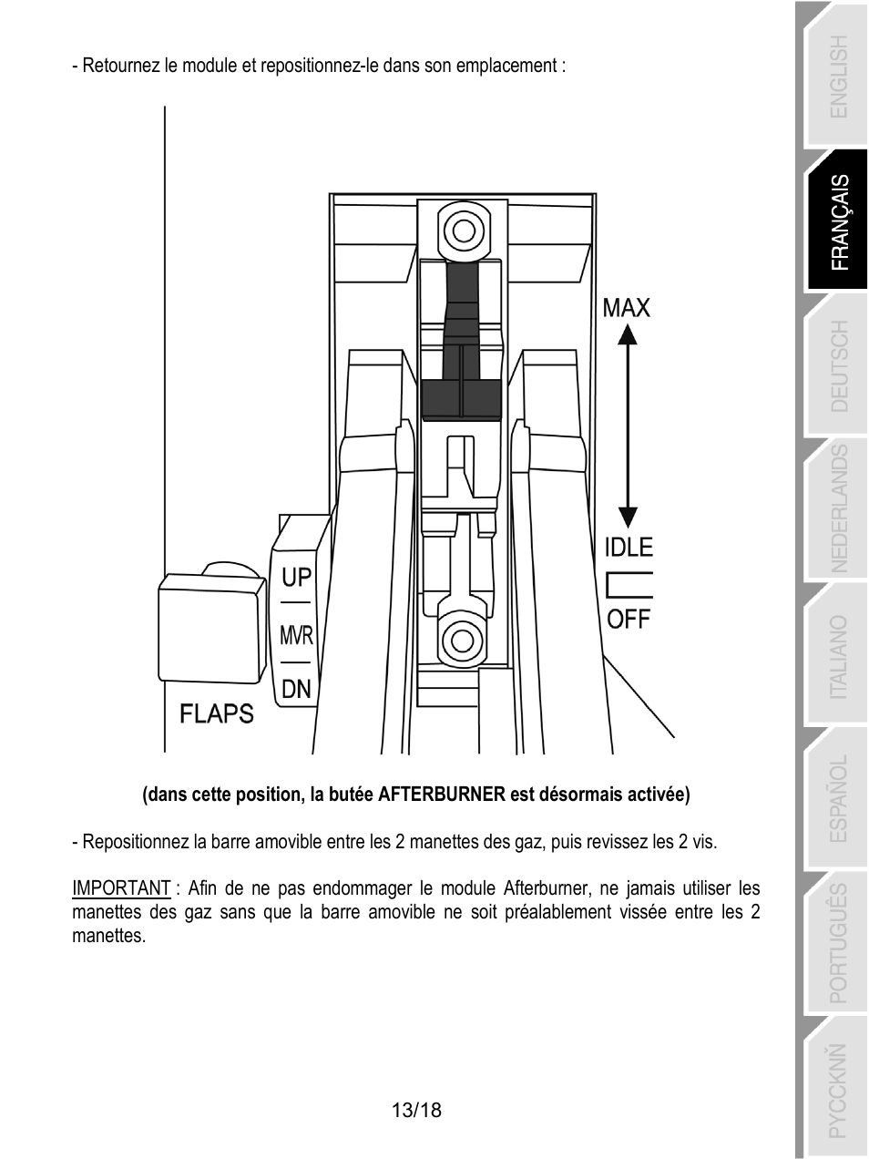 Thrustmaster HOTAS Warthog User Manual | Page 32 / 145