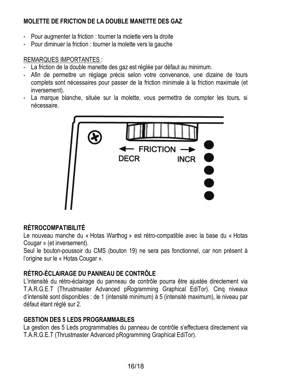 Thrustmaster HOTAS Warthog User Manual | Page 35 / 145