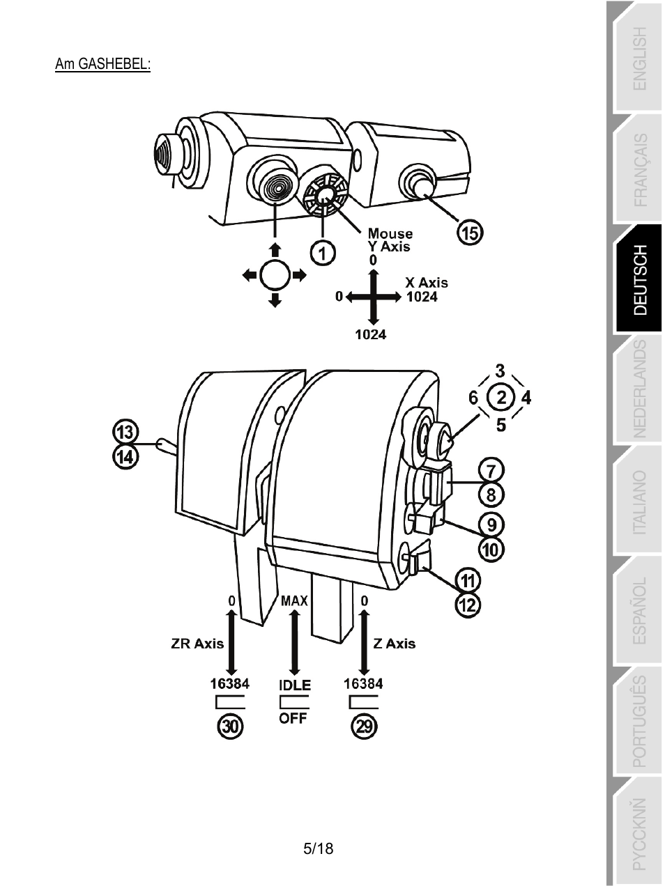 Thrustmaster HOTAS Warthog User Manual | Page 42 / 145