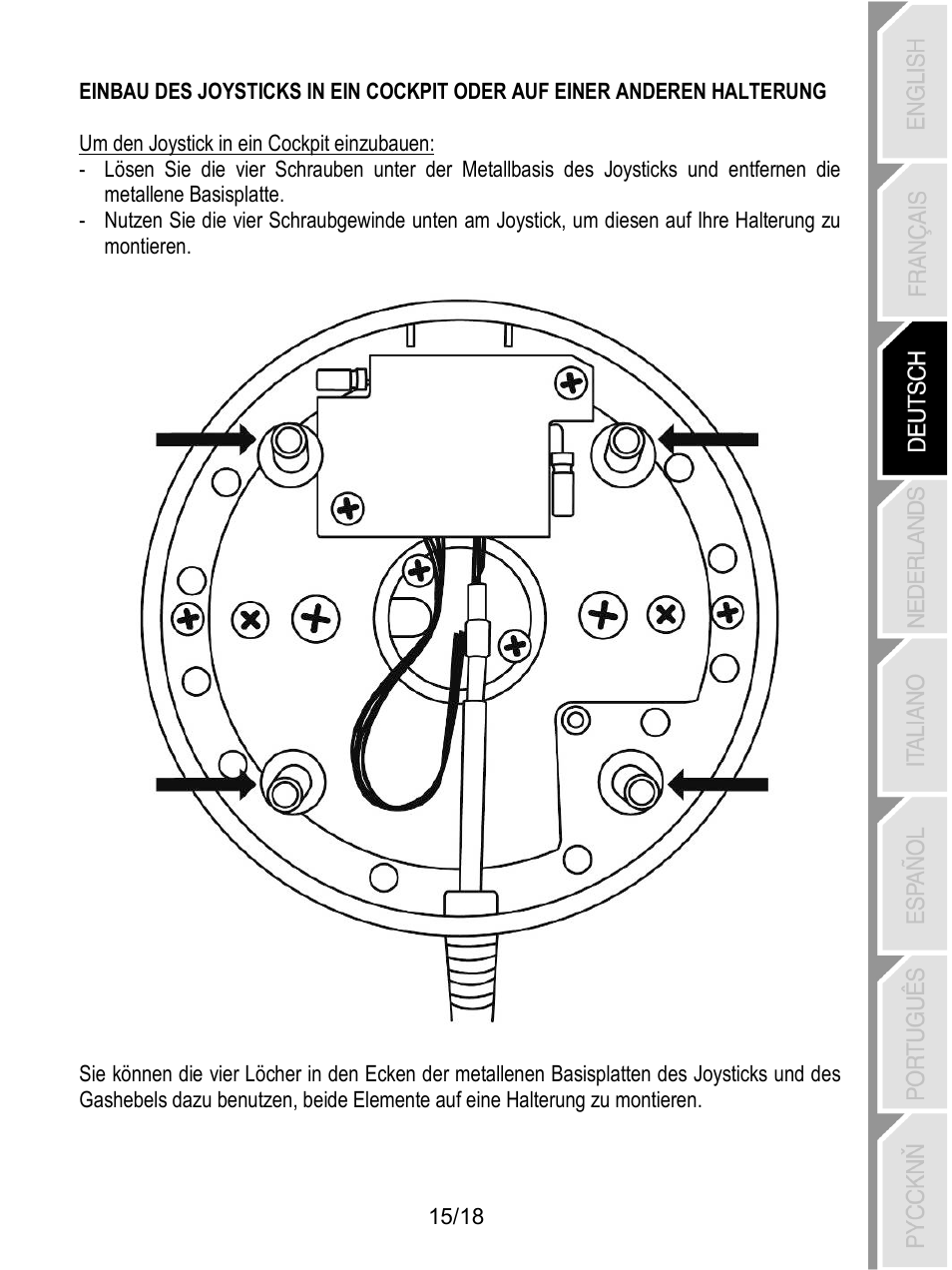 Thrustmaster HOTAS Warthog User Manual | Page 52 / 145