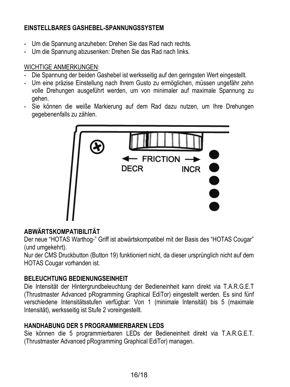 Thrustmaster HOTAS Warthog User Manual | Page 53 / 145