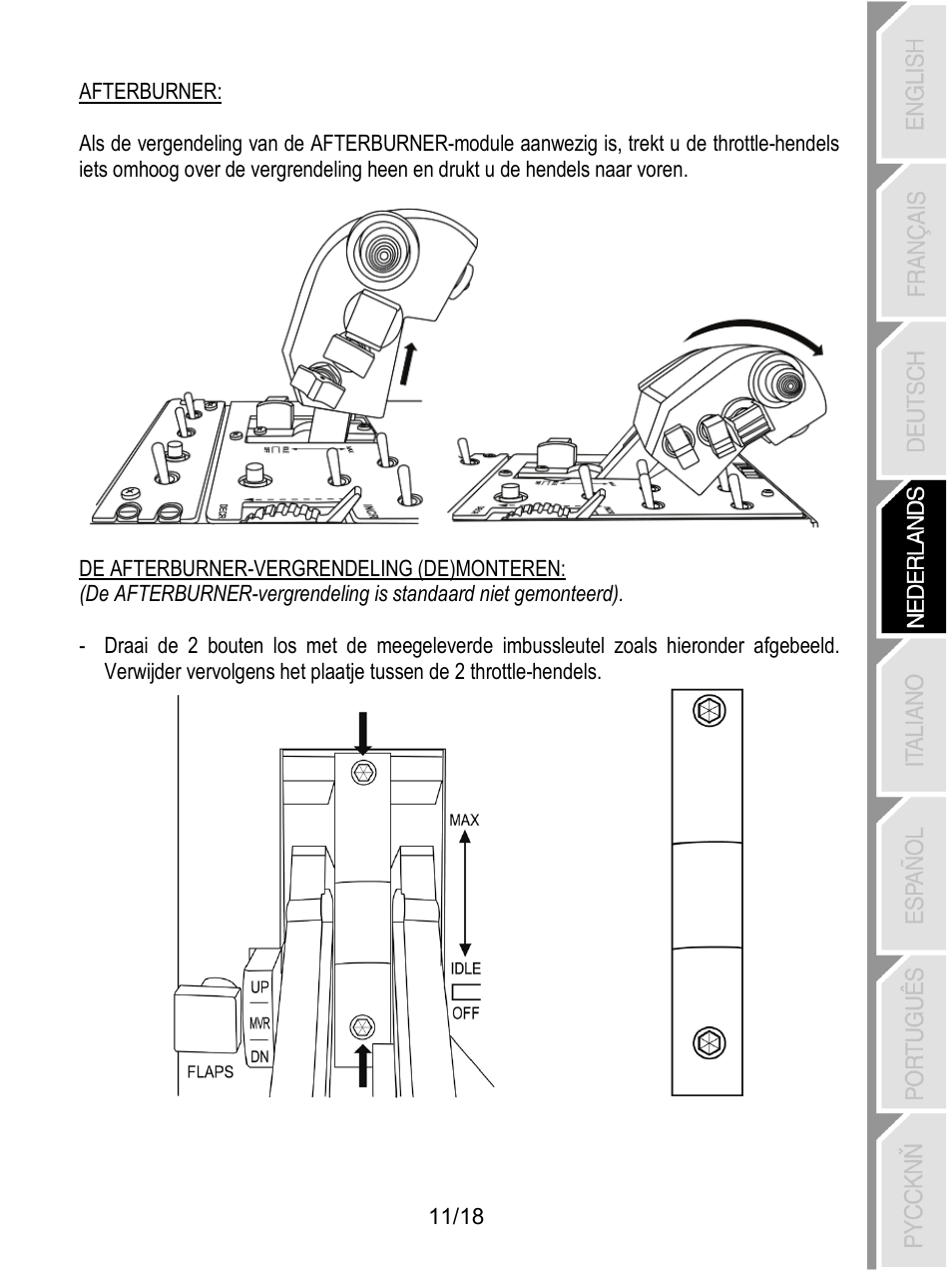 Thrustmaster HOTAS Warthog User Manual | Page 66 / 145