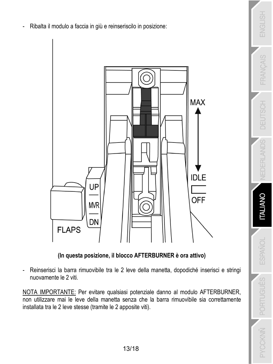 Thrustmaster HOTAS Warthog User Manual | Page 86 / 145