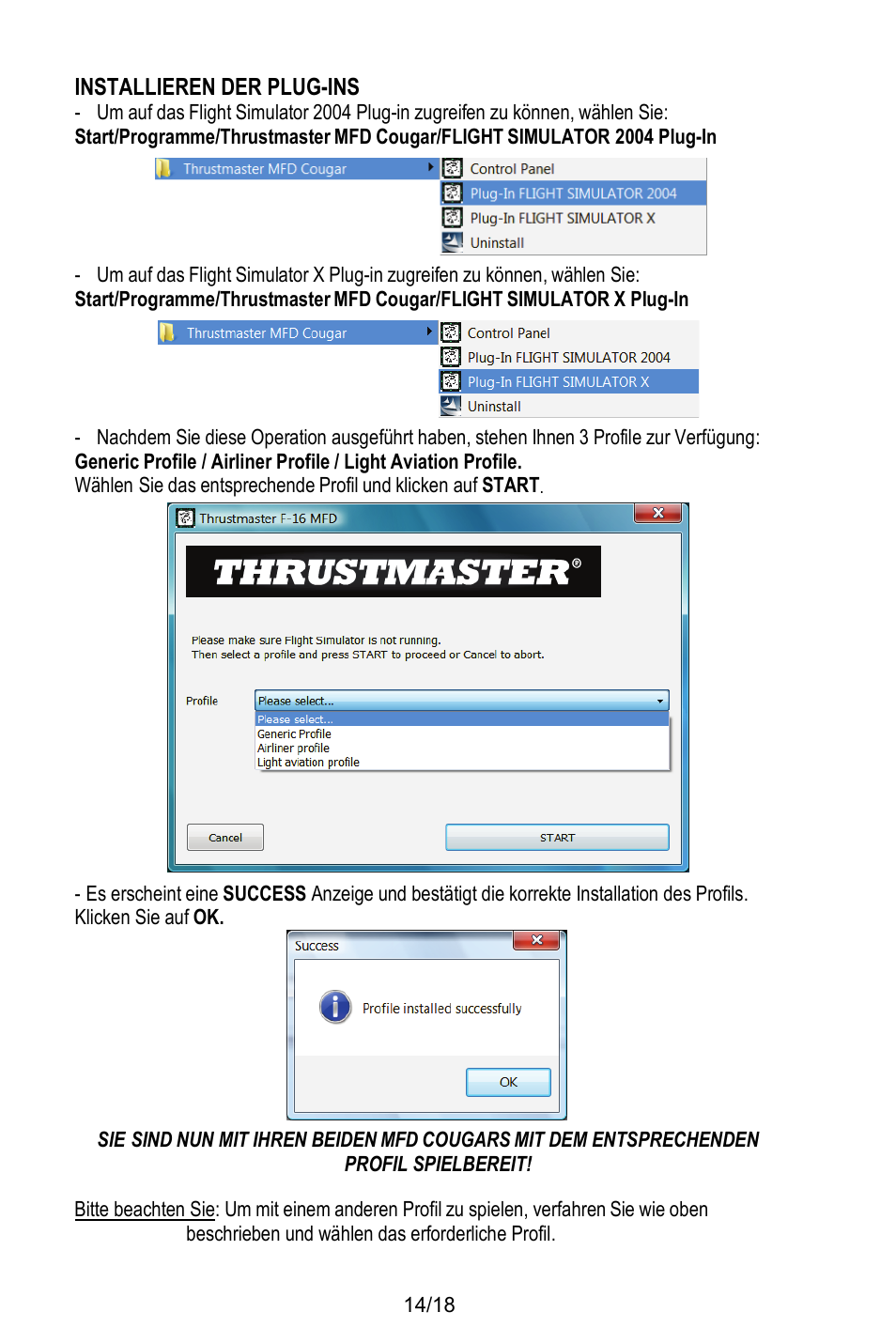 Thrustmaster MFD COUGAR Pack User Manual | Page 51 / 145