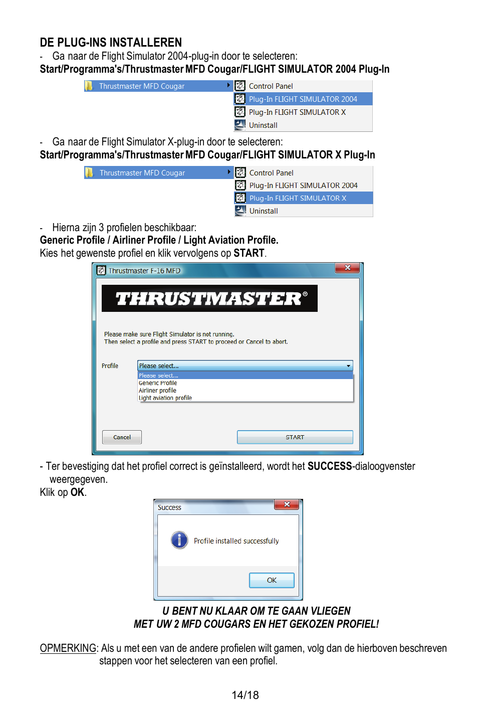 Thrustmaster MFD COUGAR Pack User Manual | Page 69 / 145