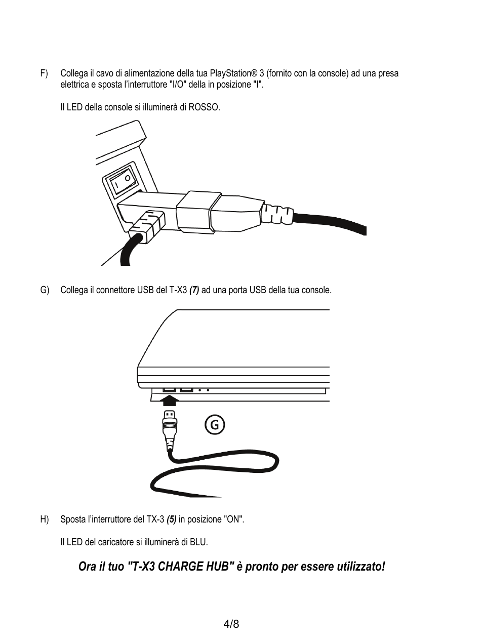 Thrustmaster T-X3 Charge Hub User Manual | Page 37 / 57
