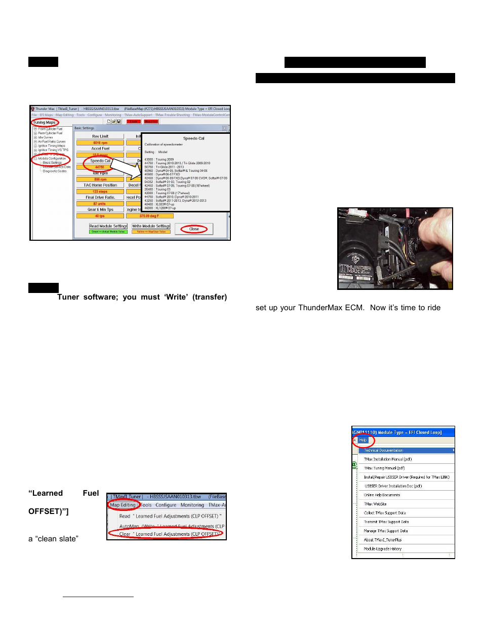 ThunderMax PN#309-362 - FL Touring Models User Manual | Page 6 / 8