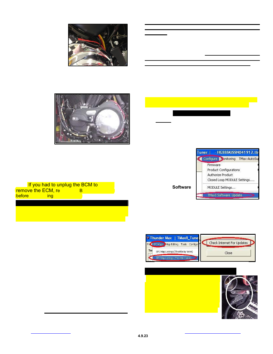 ThunderMax PN#309-380 Sportster User Manual | Page 5 / 9