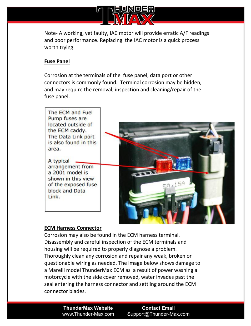 ThunderMax Electrical Issues - Marelli and Early Delphi Systems User Manual | Page 4 / 6