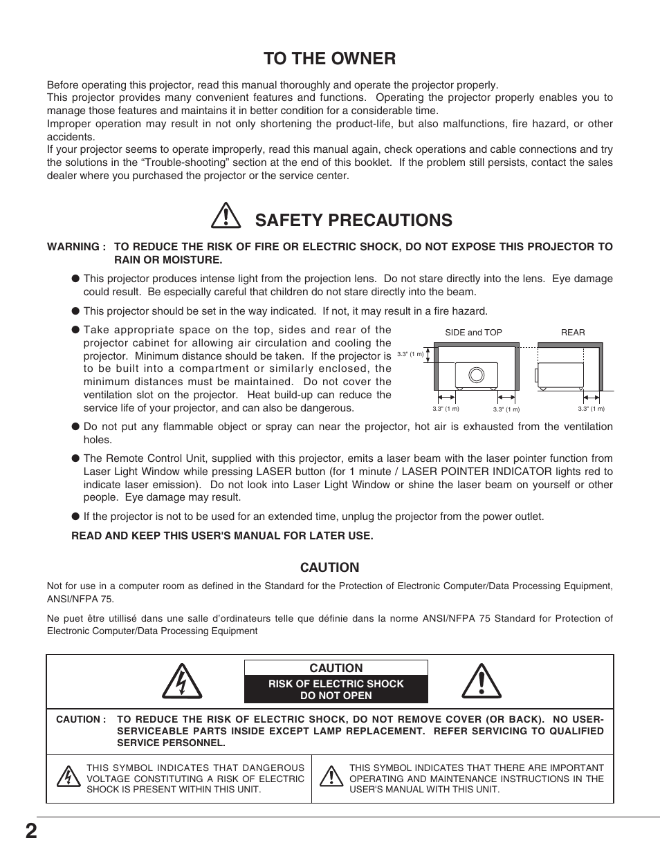 Christie Digital Systems 38-VIV211-01 User Manual | Page 2 / 56